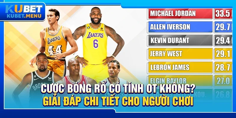 Cược bóng rổ có tính OT không? Giải đáp chi tiết cho người chơi