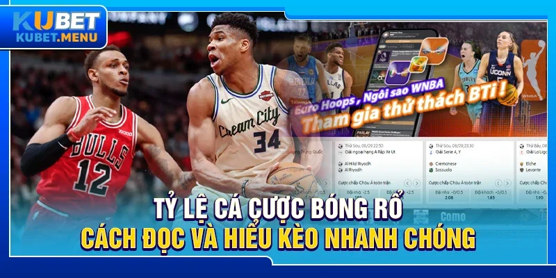 Tỷ lệ cá cược bóng rổ – Cách đọc và hiểu kèo nhanh chóng