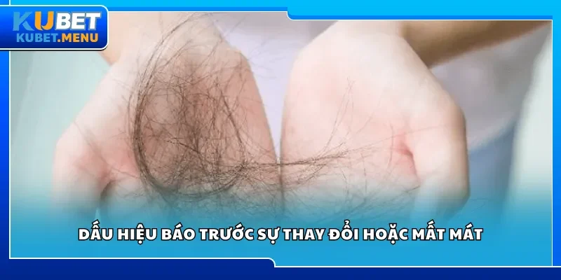 Dấu hiệu báo trước sự thay đổi hoặc mất mát